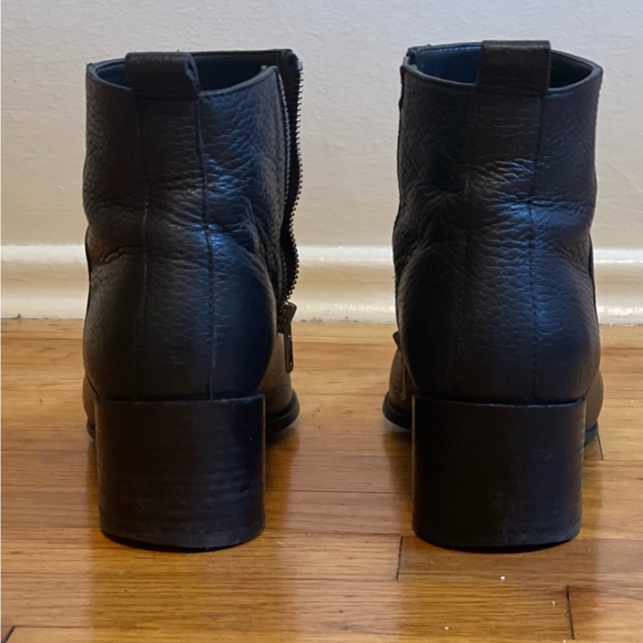 Everlane The Boss Boot black pebbled leather size 7.5 - Picture 7 of 9